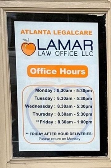 Business Hours Signage & Store Hours Graphics